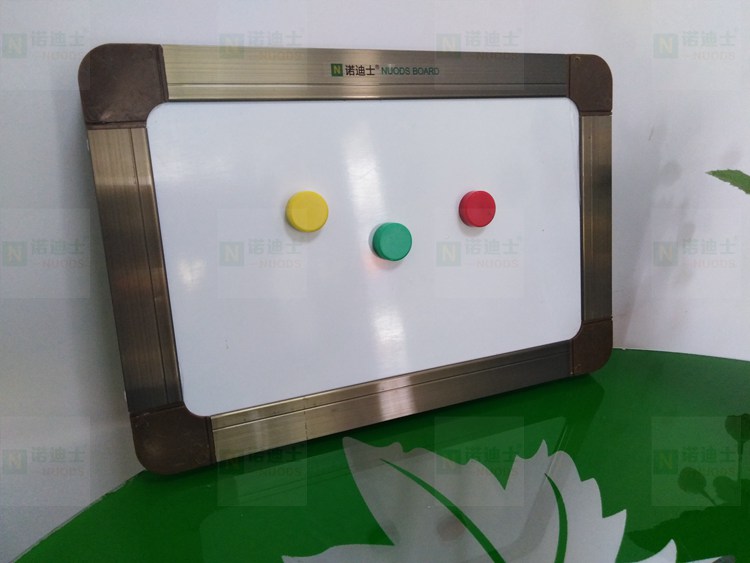 廣州諾迪士廠家直銷簡潔邊磁性白板教學(xué)白板課室白板辦公白板